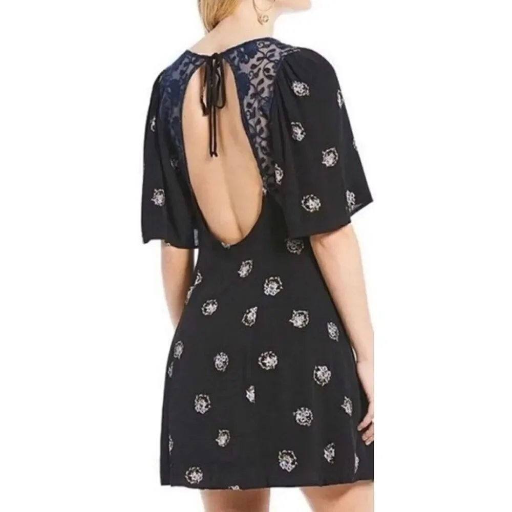 ✨Free People Women's Mocking Bird Mini Sz 2 Dress✨